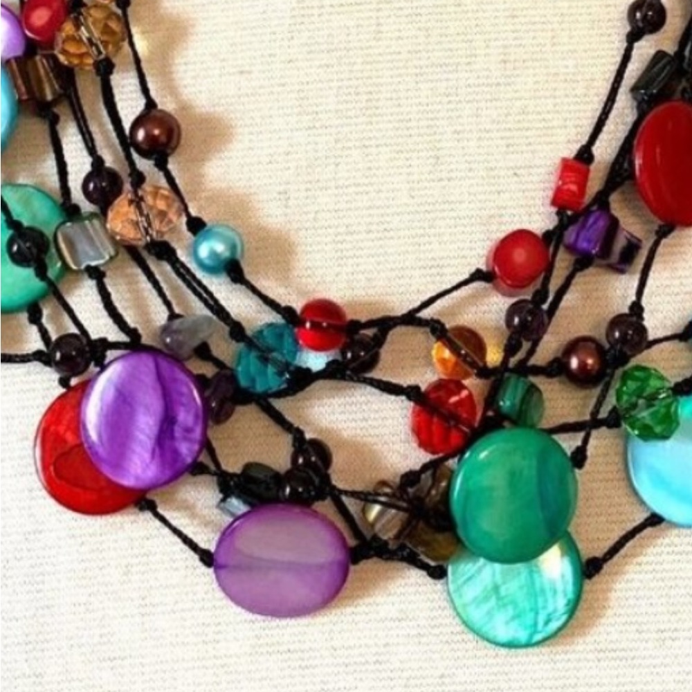 Premier colorful necklace